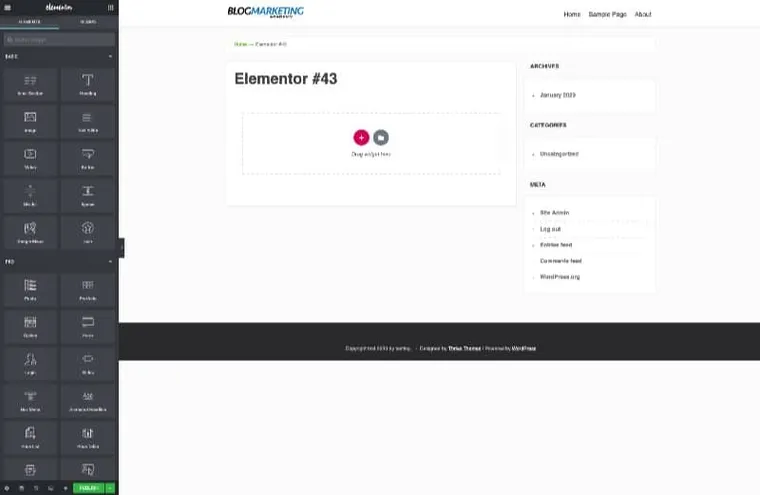 Elementor-Page-Editor