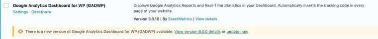 GADWP Google Analytics for WordPress: GADWP