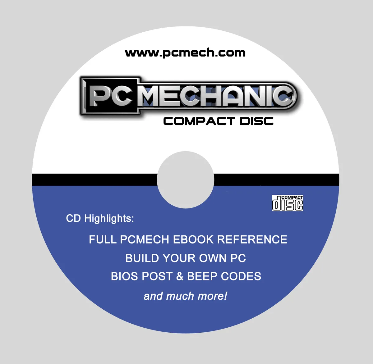 PC Mechanic CD label