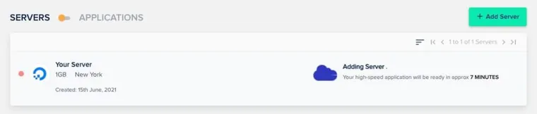 cloudways-create-server