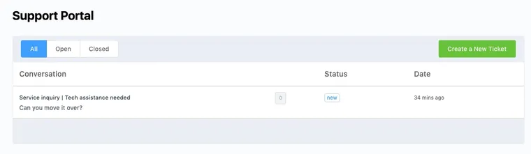 Fluent Support Review: Portal