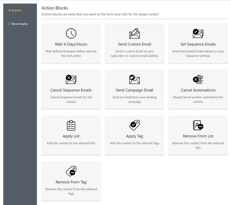 fluentcrm-6 FluentCRM Review: Action Blocks