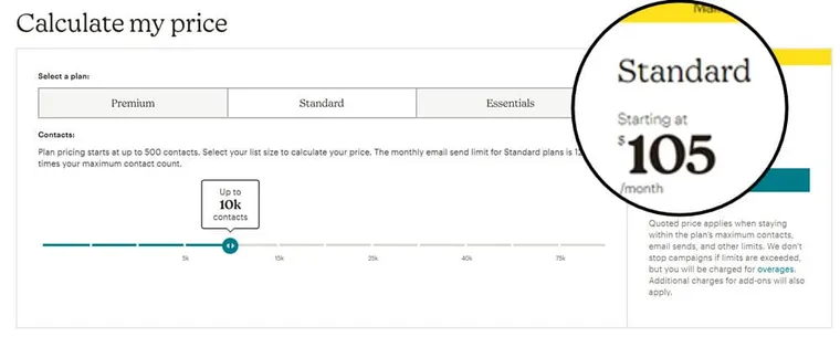 mailchimp-10k-pricing