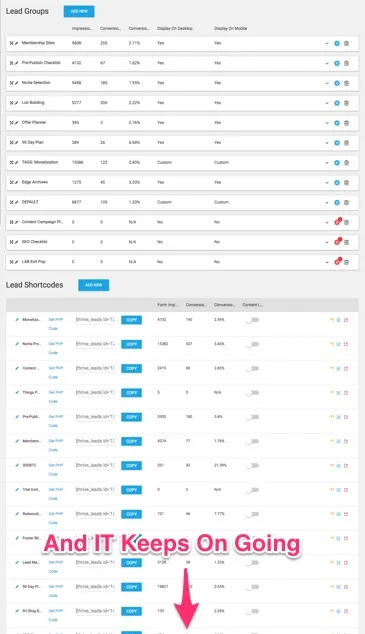 thrive-leads-interface