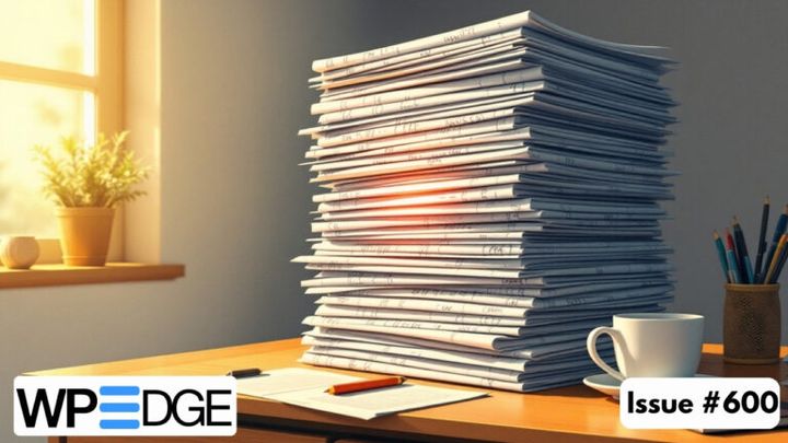 WP Edge Newsletter Issue #600 featured image
