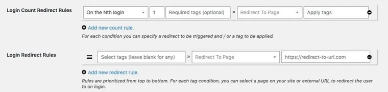 wpfusion-login-rules WP Fusion Review: Redirect to custom URLs based on tag