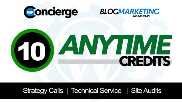 10 Anytime Credits (Package)
