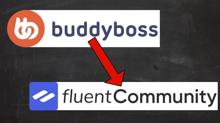 How To Convert From BuddyBoss To FluentCommunity