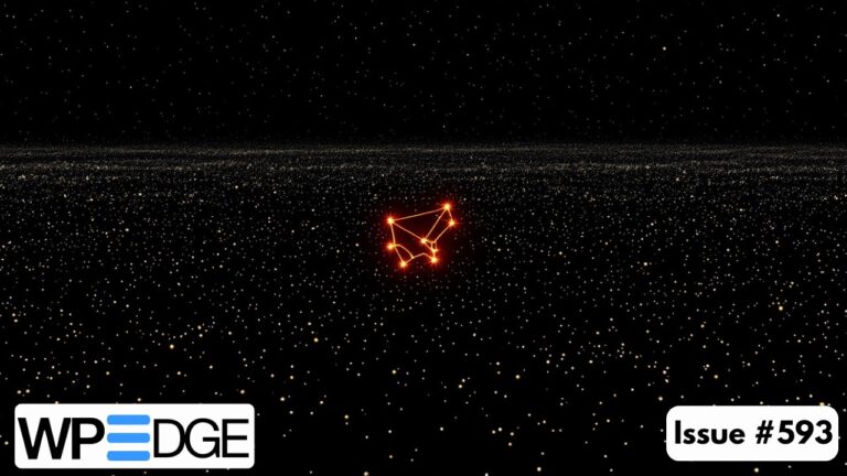 WP Edge Newsletter Issue #593 featured image