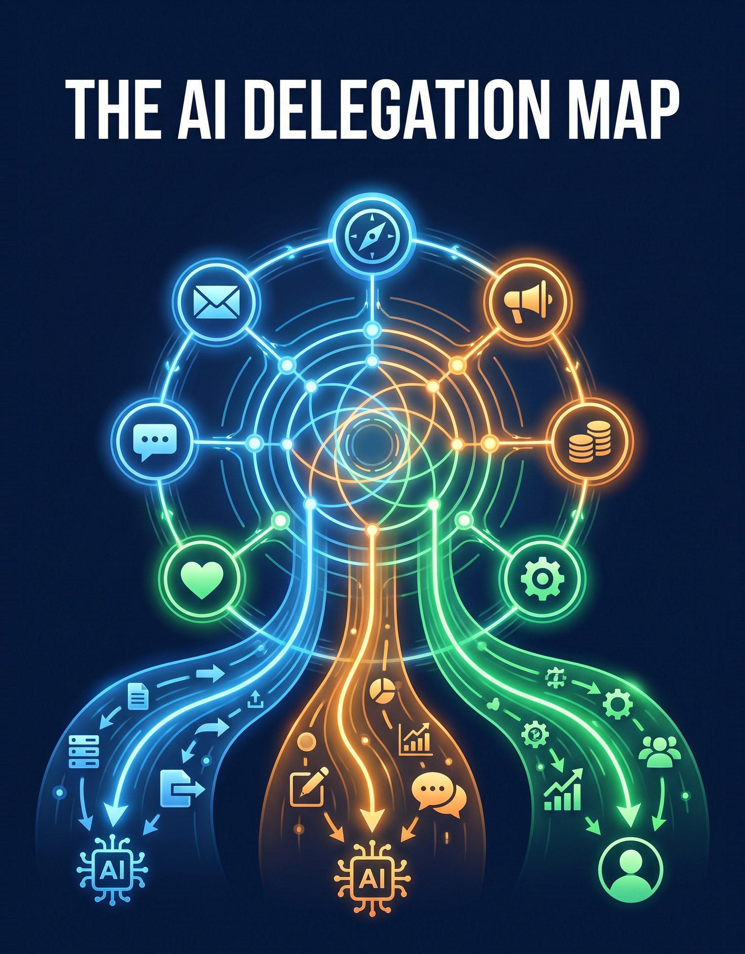 The AI Delegation Map cover